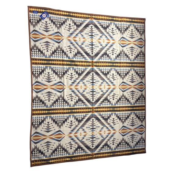 pendleton beaver state blanket diamond desert collection sandston NWT 64X80 - Picture 1 of 16